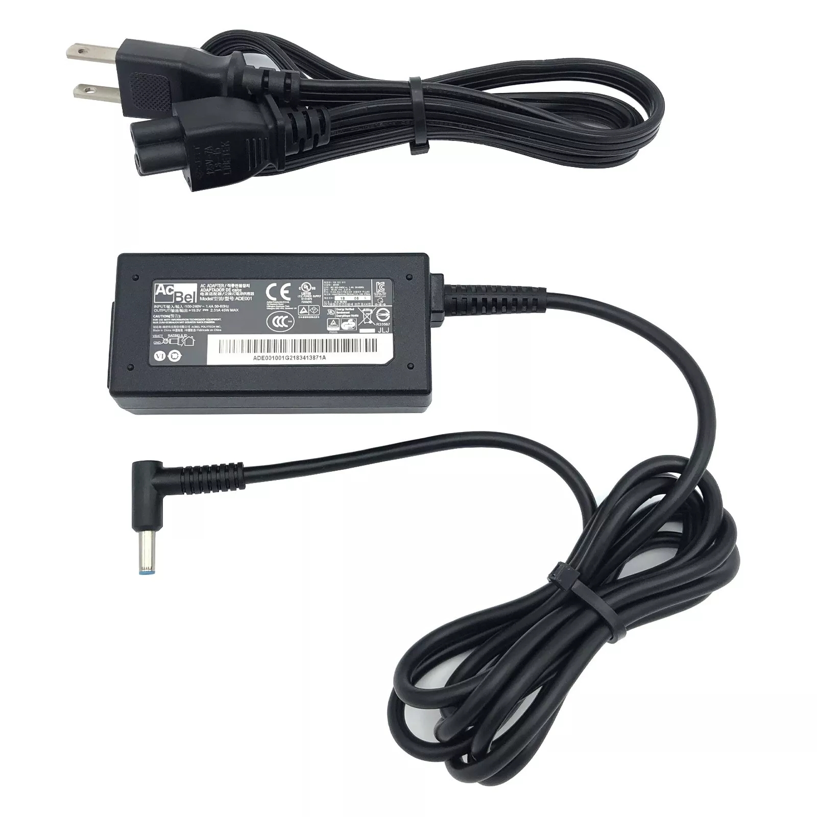 *Brand NEW*Genuine AcBel 19.5V 2.31A AC Adapter ADE001 Power Supply 4.5x3.0mm